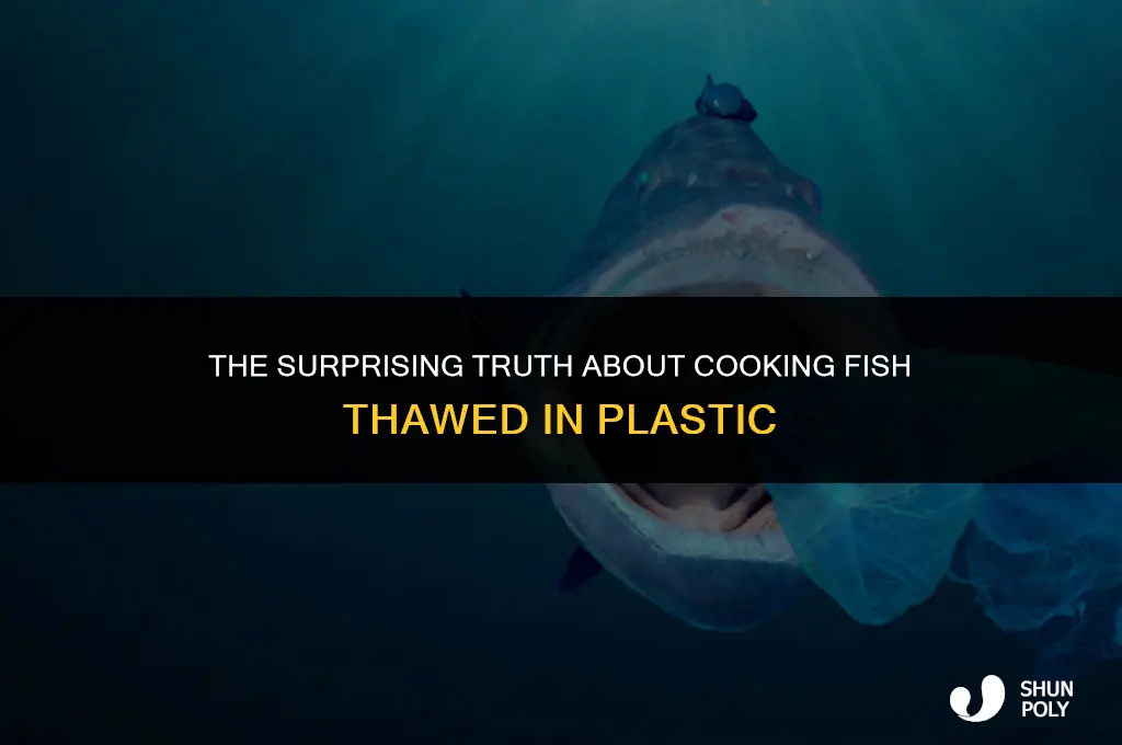 what will happen if you cook fish thawed in plastic