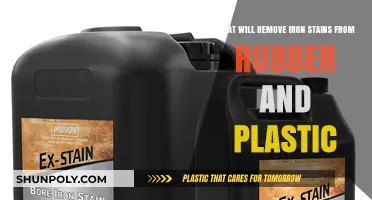 Effective Ways to Remove Iron Stains from Rubber and Plastic Surfaces