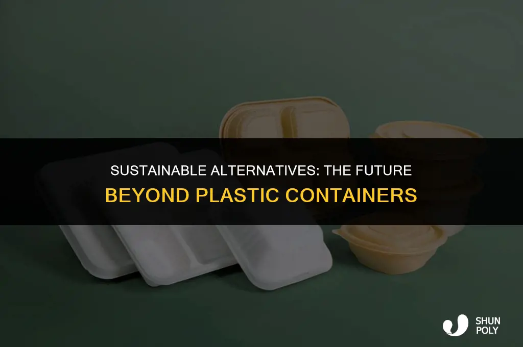 what will replace plastic containers