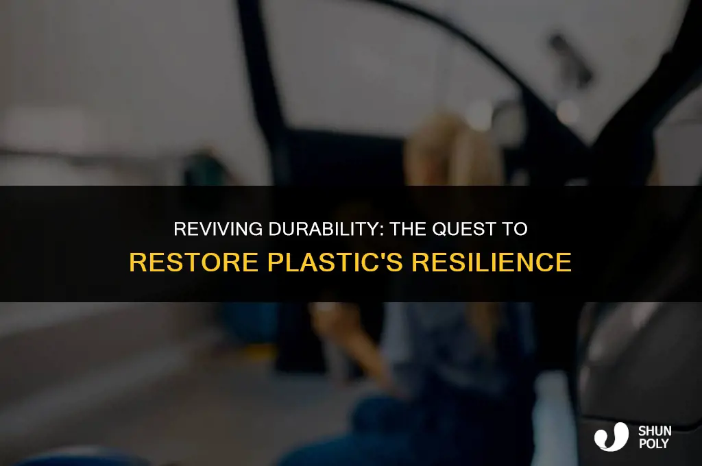 what will restore plastic durfa ed