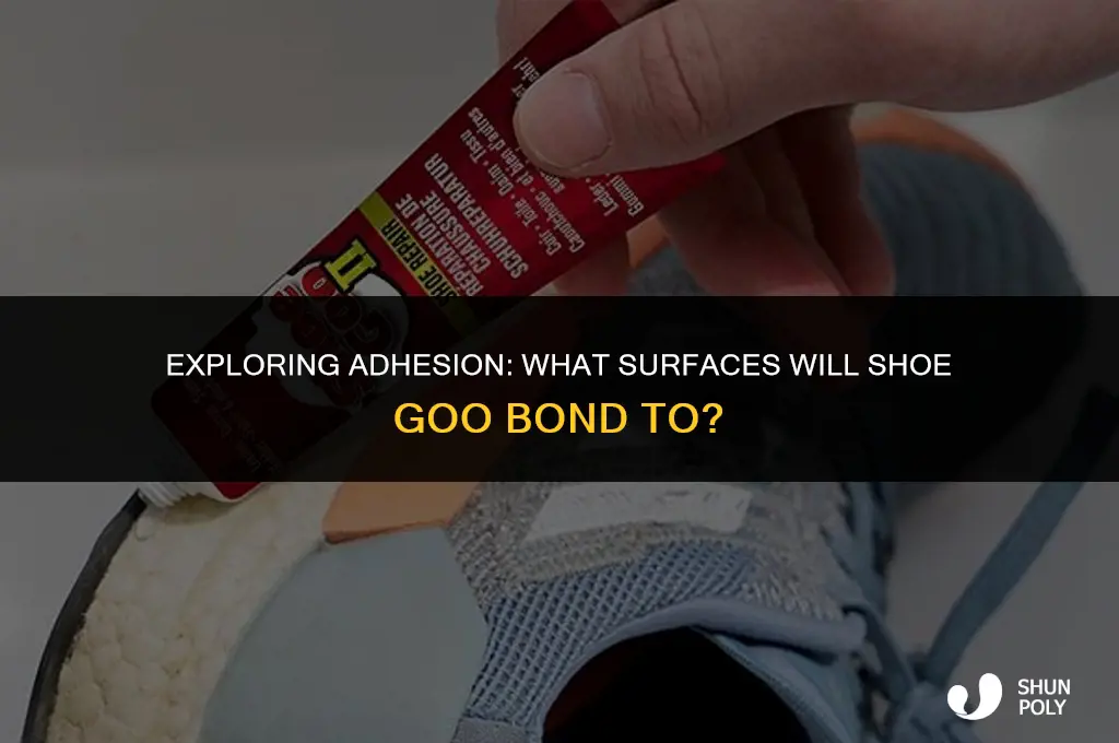 what will shoe goo stick to plastic