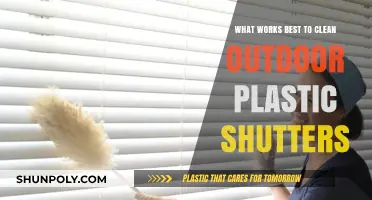 Effective Cleaning Solutions for Outdoor Plastic Shutters: Tips and Tricks