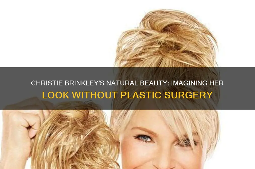 what would christie brinkley look like without plastic surgery