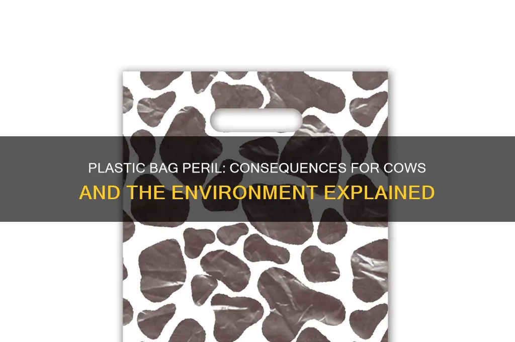 what would happen if the cow ate the plastic bag