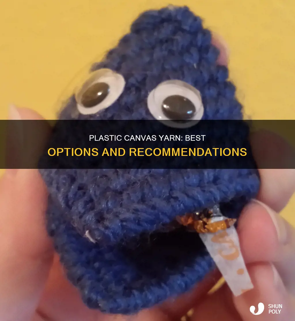 what yarn is best for plastic canvas
