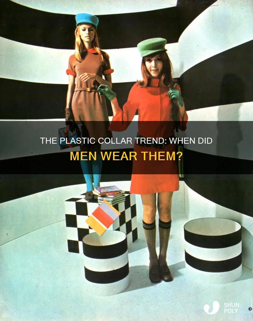 what year did men wear plastic collars