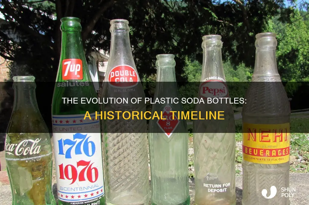 what year did plastic soda bottles come out