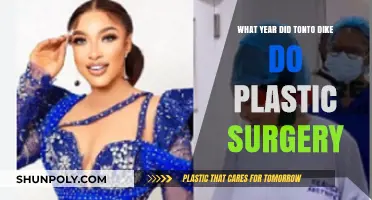 Tonto Dike's Plastic Surgery Transformation: Unveiling the Year of Change