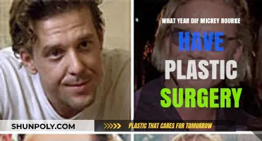 Mickey Rourke's Plastic Surgery: Uncovering the Year of Transformation