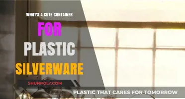 Creative Containers for Plastic Silverware