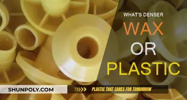 Wax vs. Plastic: Which Material is More Dense?
