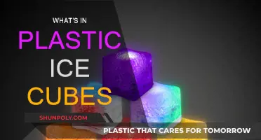 Plastic Ice Cubes: What's Inside?
