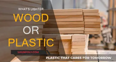 Wood vs Plastic: Which Material is Lighter?