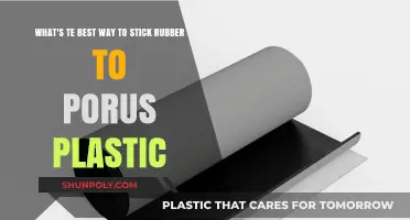 Adhesive Solutions: Bonding Rubber to Porous Plastic Effectively
