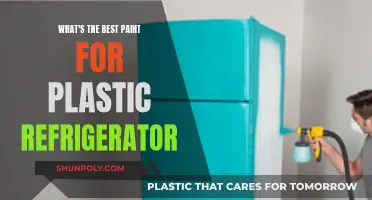 Best Paint Options for Your Plastic Fridge
