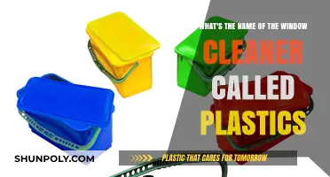 The Surprising Name of Your Window Cleaner: A Plastics Story