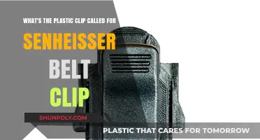 Discover the Name of the Plastic Clip for Sennheiser Belt Clip