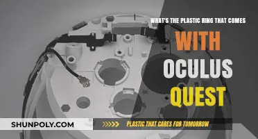 Exploring the Purpose of the Plastic Ring with Oculus Quest