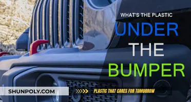 The Purpose of Plastic Under the Bumper