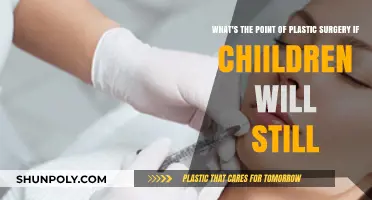Plastic Surgery's Purpose: Beyond Children's Opinions and Judgments