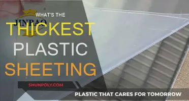 Thickest Plastic Sheeting: How Thick Can It Get?