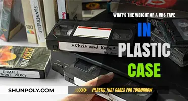 Unveiling the Heft: A Deep Dive into VHS Tape Weight