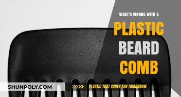 The Unseen Drawbacks of Using a Plastic Beard Comb