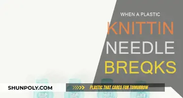 Broken Plastic Knitting Needle: What to Do?