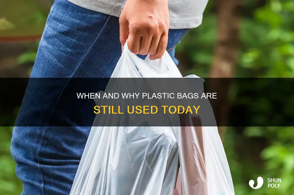 when are plastic bags used