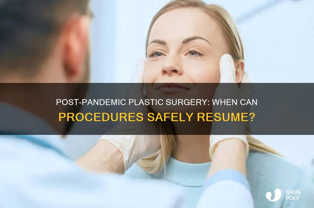 when can plastic surgery resume