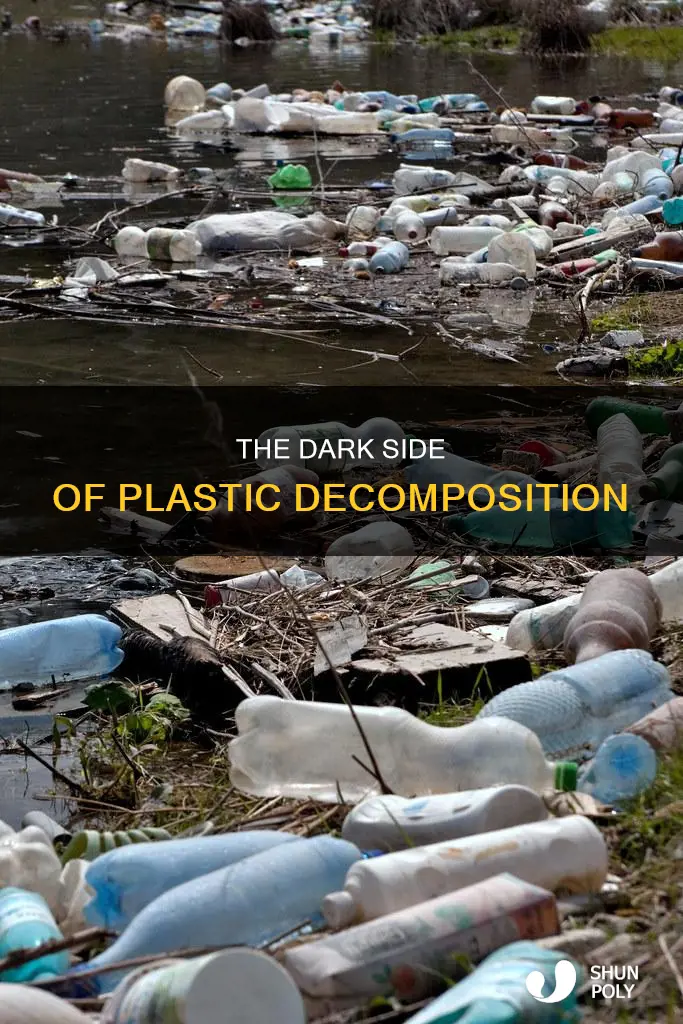 when chemicals are released when plastic decomposes