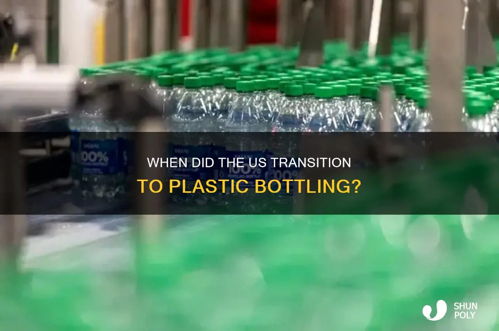 when dfid the us switch to plastic bottling