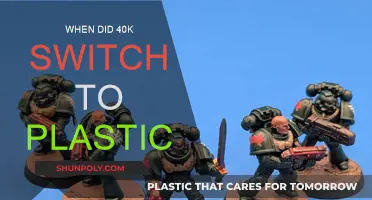 The Evolution of 40K: Transition to Plastic Models
