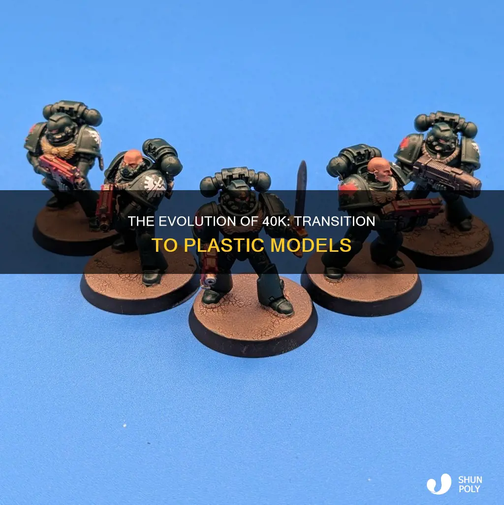 when did 40k switch to plastic