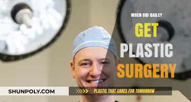 When Did Bailey Undergo Plastic Surgery? Uncovering the Timeline