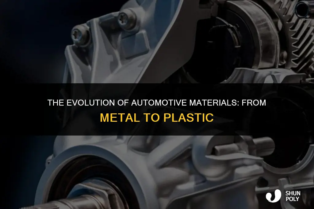 when did cars become plastic