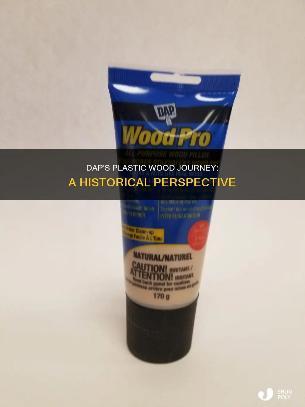 when did dap start making plastic wood