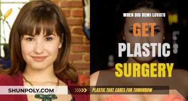 Demi Lovato's Plastic Surgery Journey: Timeline and Transformation Revealed