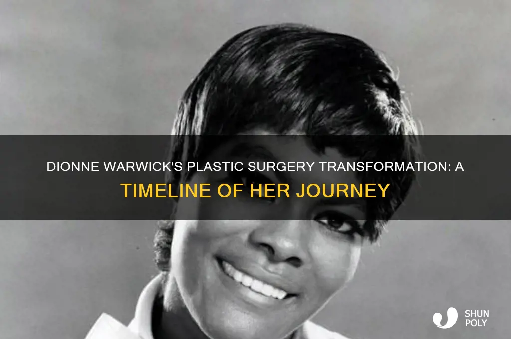 when did dionne warwick have plastic surgery