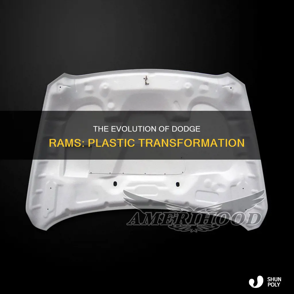 when did dodge rams go plastic