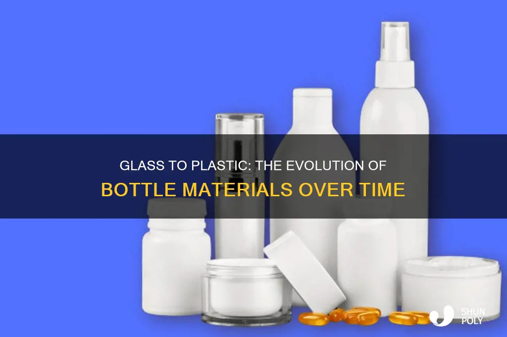 when did glass bottles change to plastic