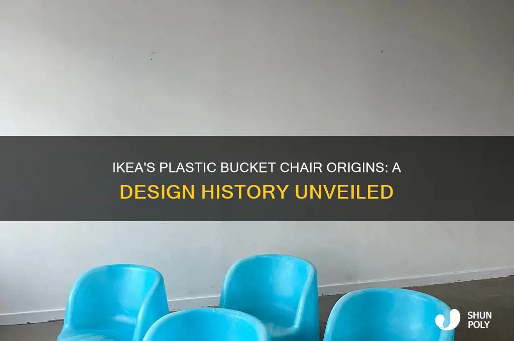 when did ikea first make plastic bucket chairs