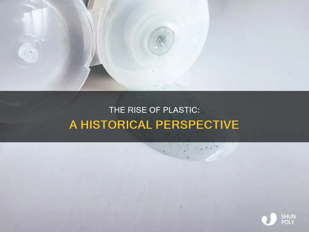 when did plastic become so popular