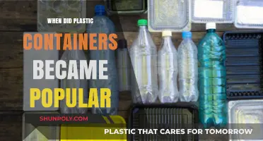 The Rise of Plastic Containers: A Historical Perspective