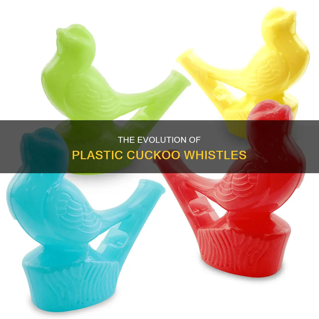 when did plastic cuckoo whistles start