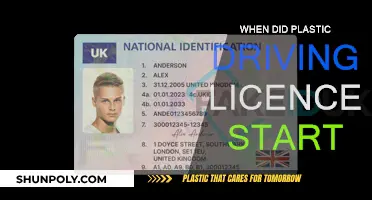 The Evolution of Driving Licences: Plastic's Debut