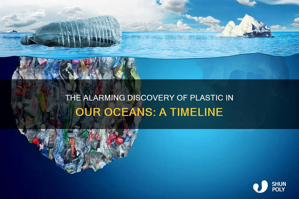 when did plastic first get discovered in the ocean