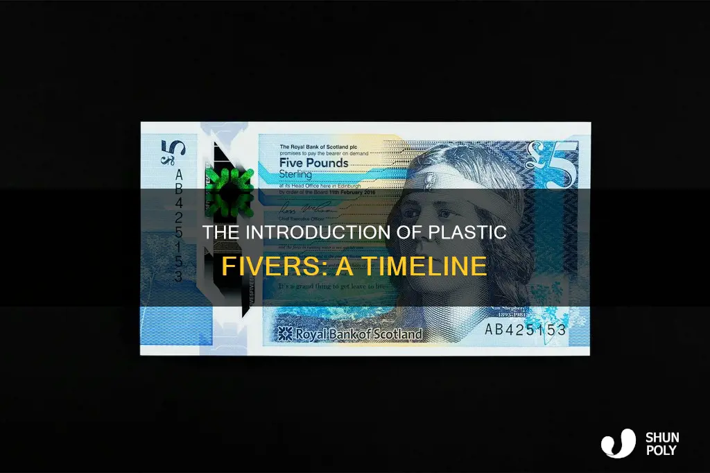 when did plastic fivers come out