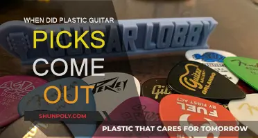 The Evolution of Guitar Picks: Plastic Picks' Arrival