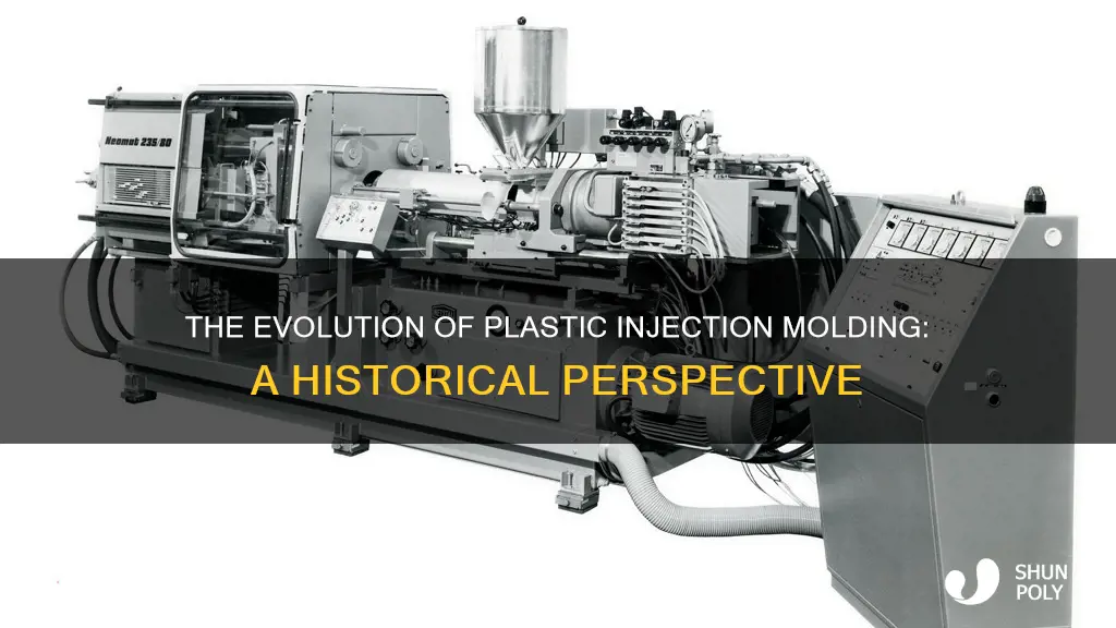 when did plastic injection molding start